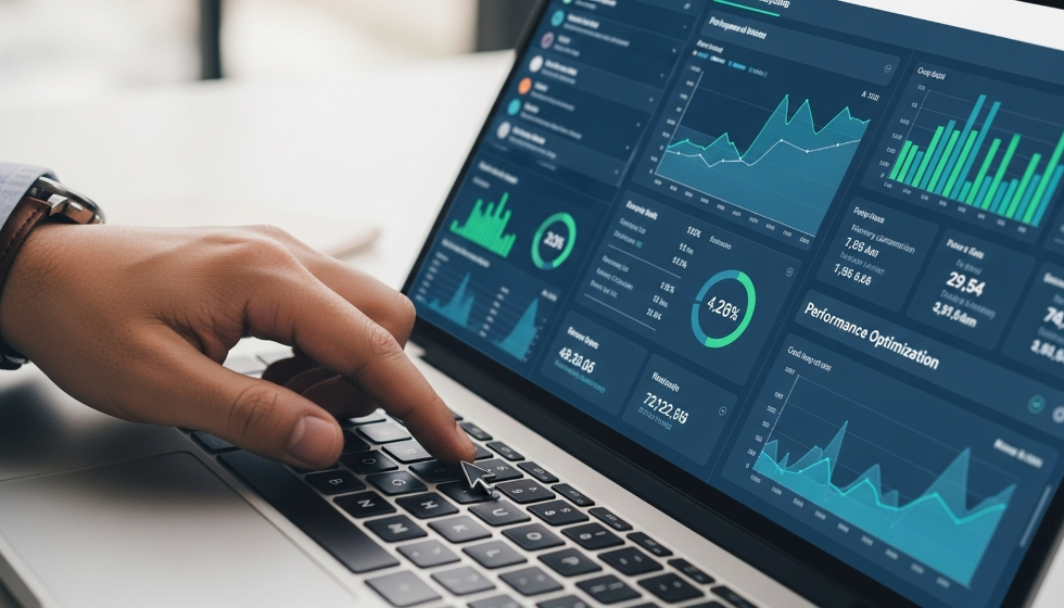 Métricas y reportes de visitas y contactos